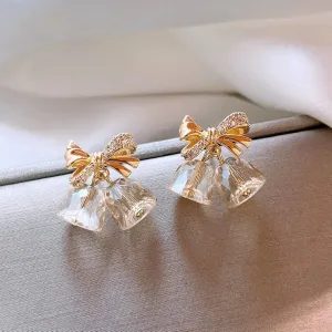 Crystal Bell Earrings