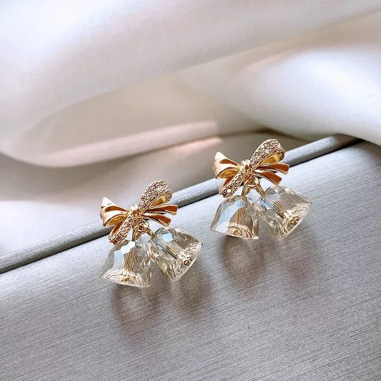 Crystal Bell Earrings