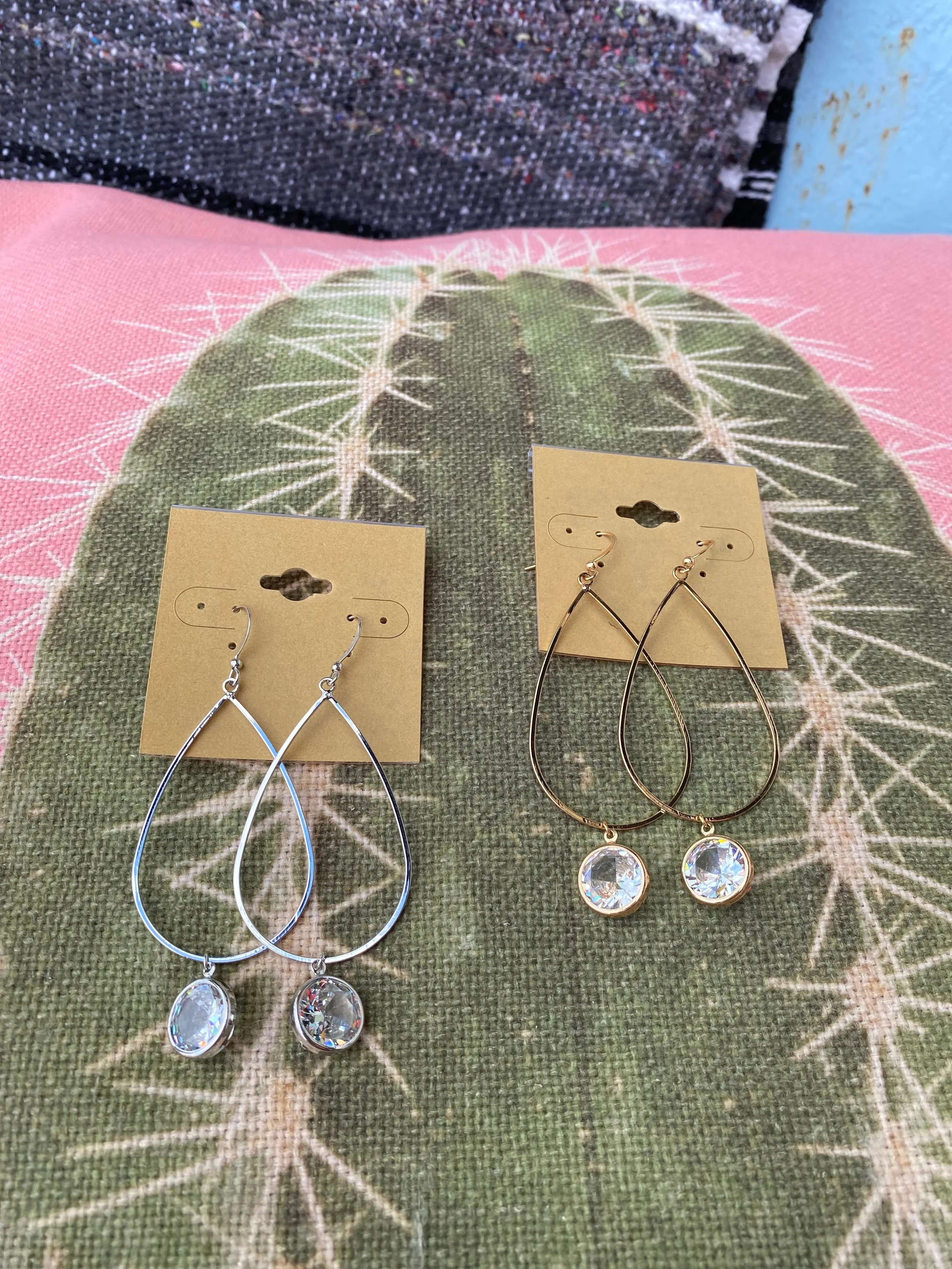 Crystal Drop Dangle Earring