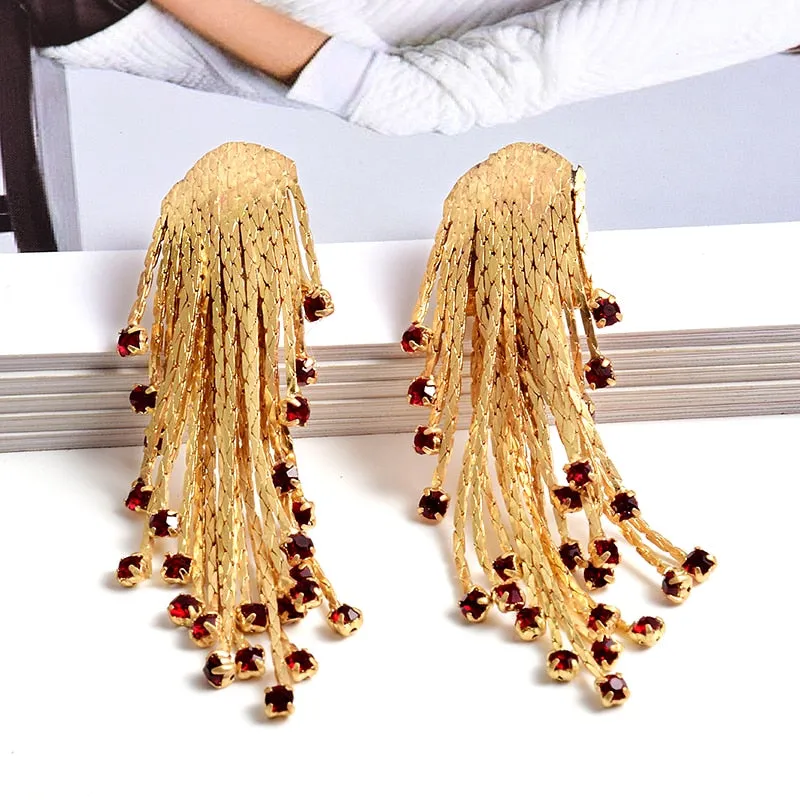 Crystal Drop Earrings