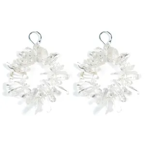 Crystal Quartz Catalina Earrings