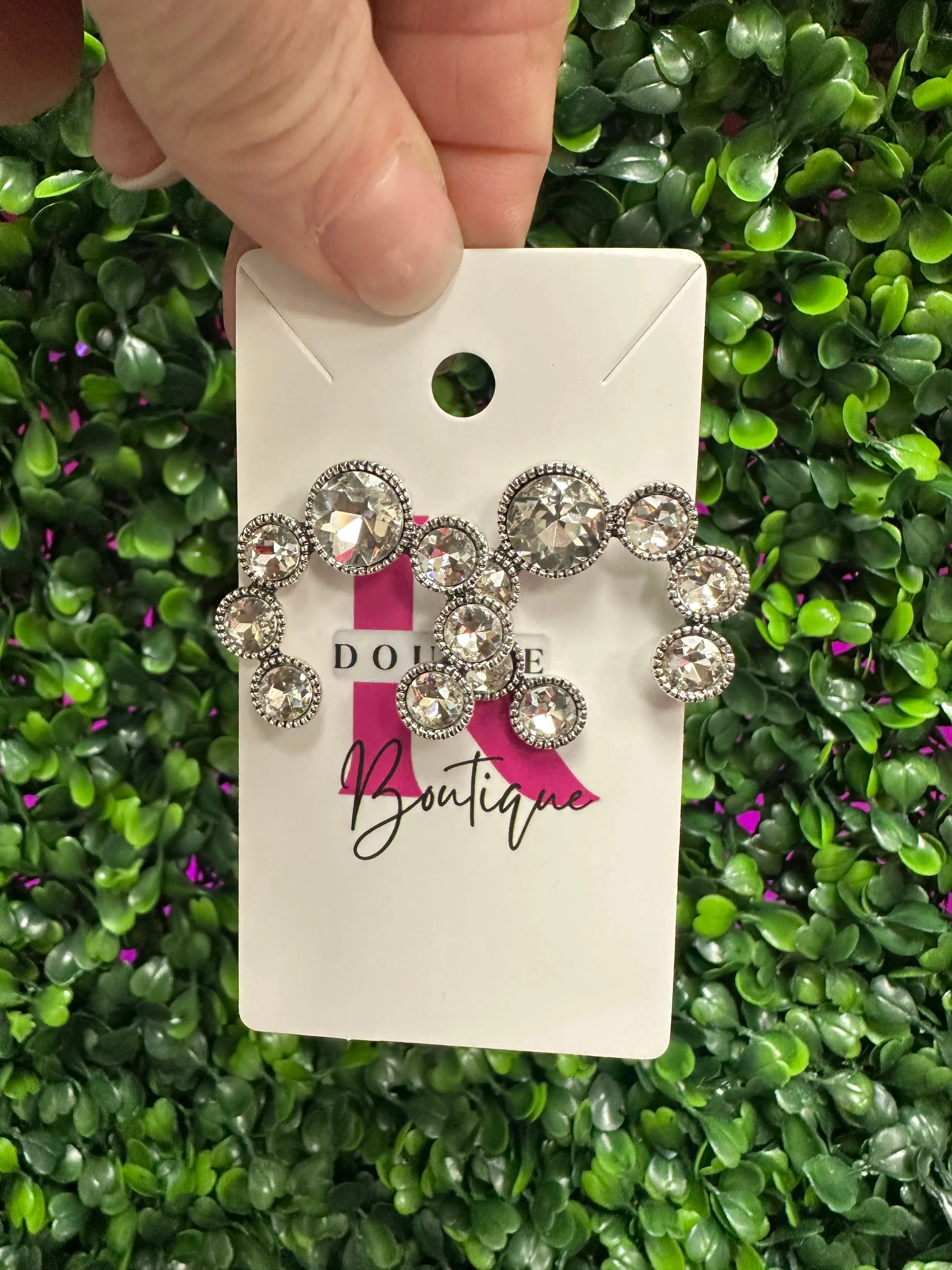 Crystal Rhinestone Earrings