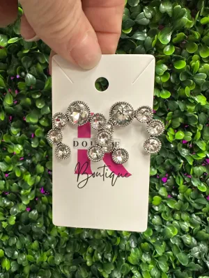 Crystal Rhinestone Earrings