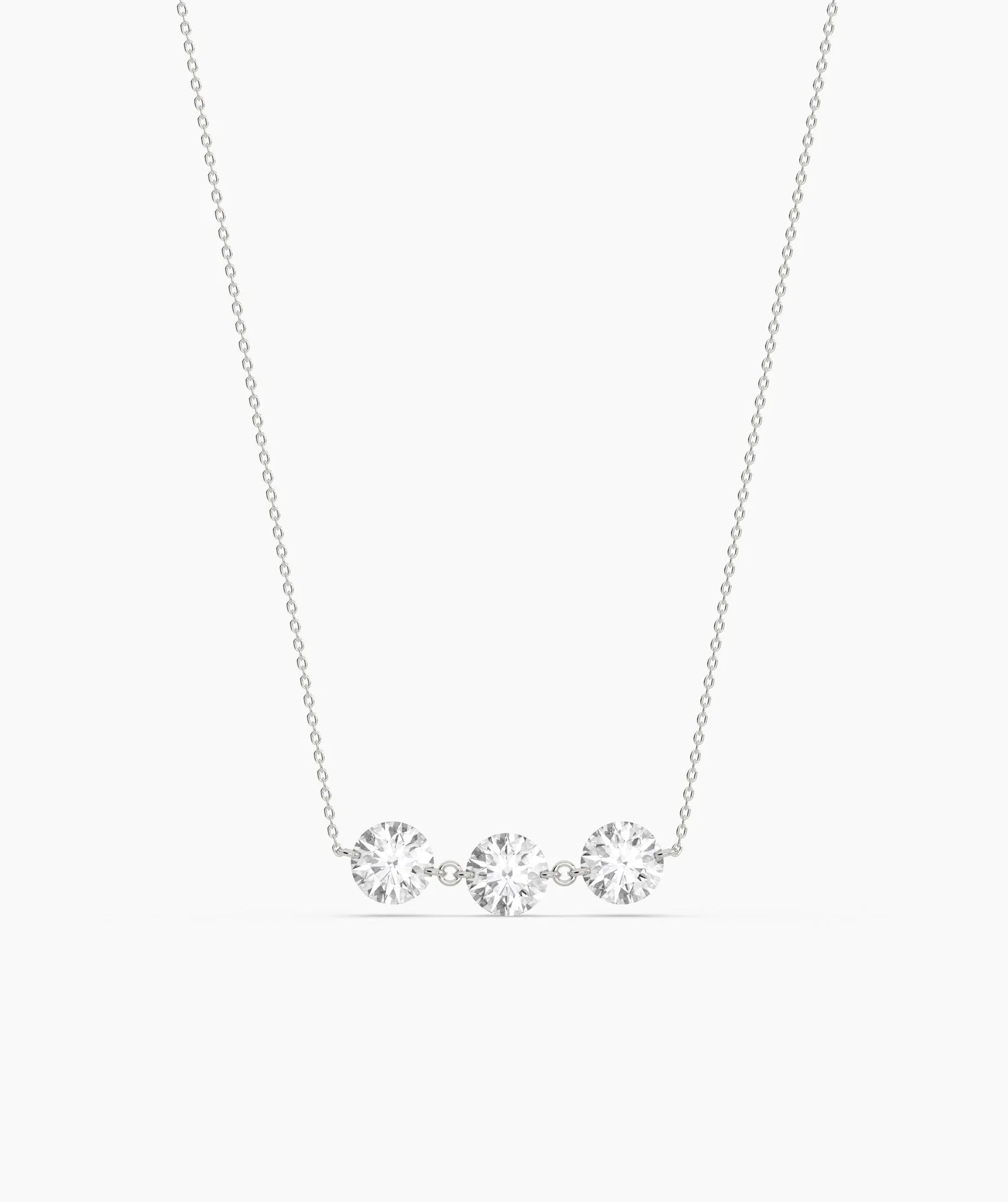 Dainty 14K Gold Trio Necklace