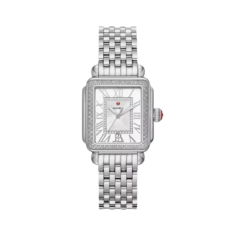 Deco Madison Mid Stainless-Steel Diamond Watch, 31mm