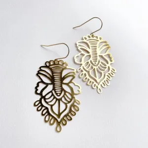 DENZ | Rhapsody Dangles | Gold