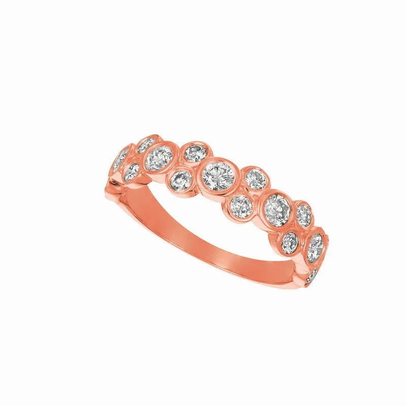 DIAMOND BEZEL RING 14K GOLD (1 CTW) 6