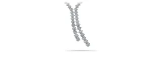 Diamond Bolero Tie Diamond Necklace with 4.99 ct.(finished)
