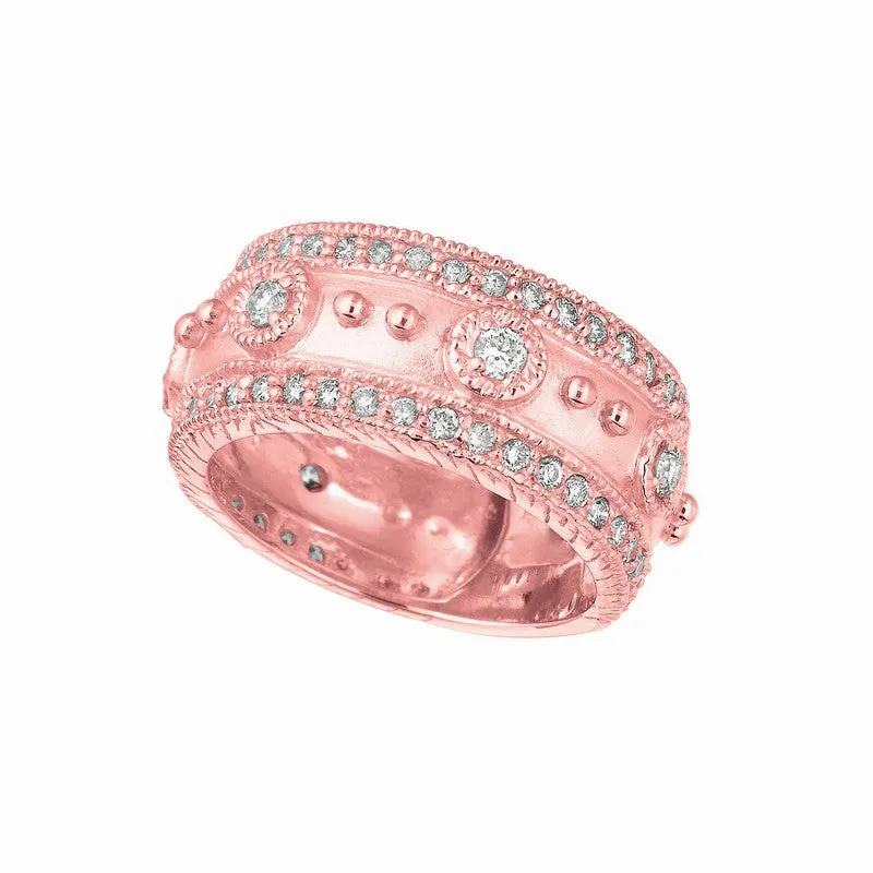 DIAMOND BYZANTINE RING 14K GOLD (1.06 CTW)