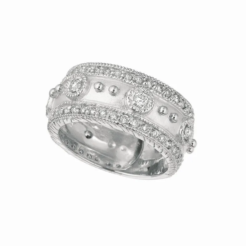DIAMOND BYZANTINE RING 14K GOLD (1.06 CTW)