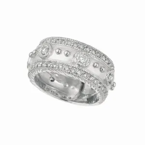 DIAMOND BYZANTINE RING 14K GOLD (1.06 CTW)