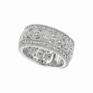 DIAMOND BYZANTINE RING 14K GOLD (1.4 CTW)