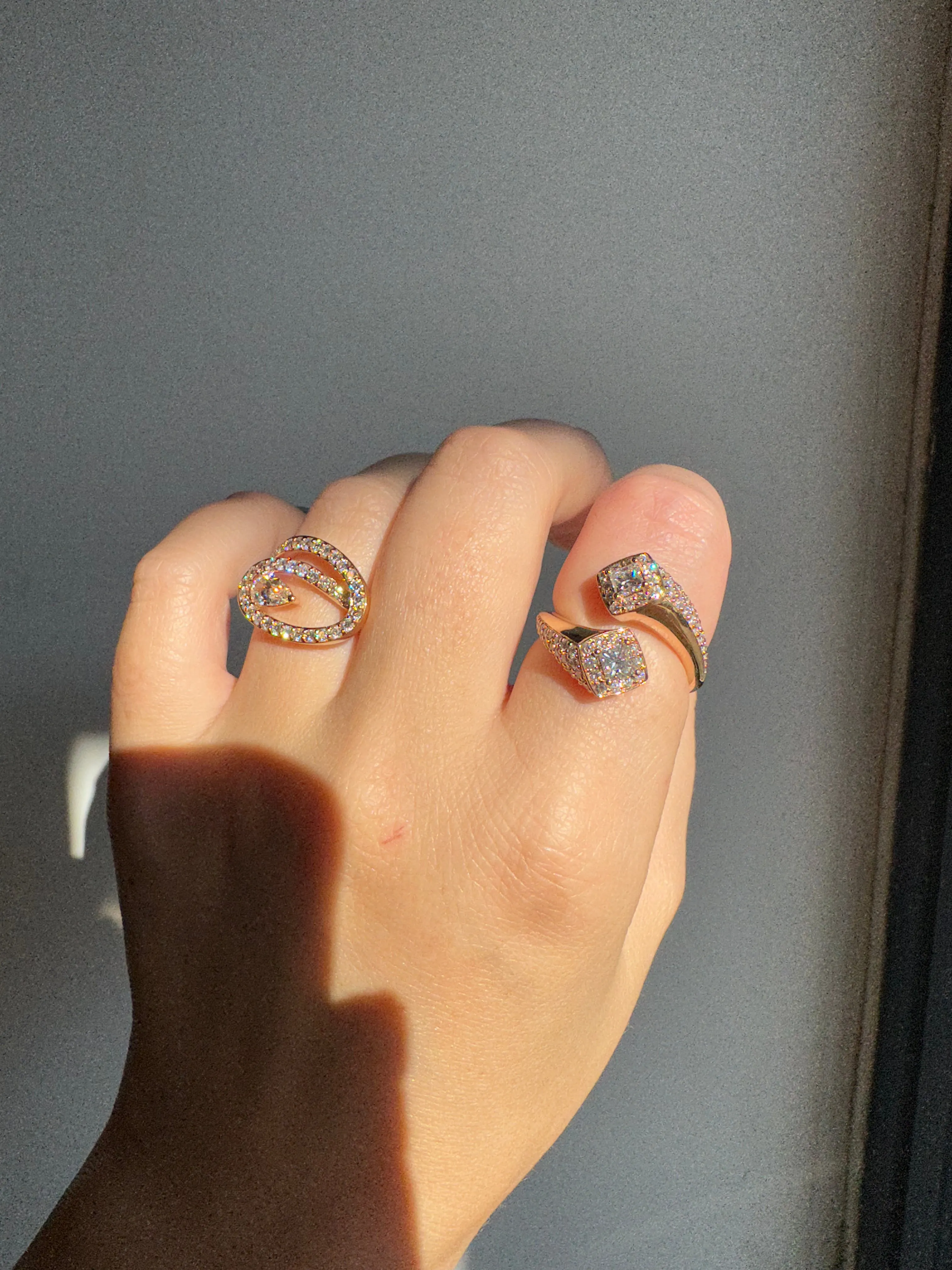 Diamond Claw Ring