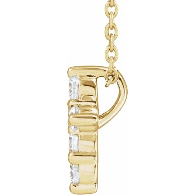 Diamond Cross Necklace