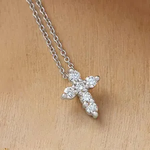 Diamond Cross Necklace
