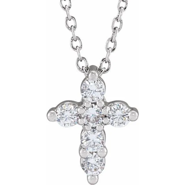 Diamond Cross Necklace
