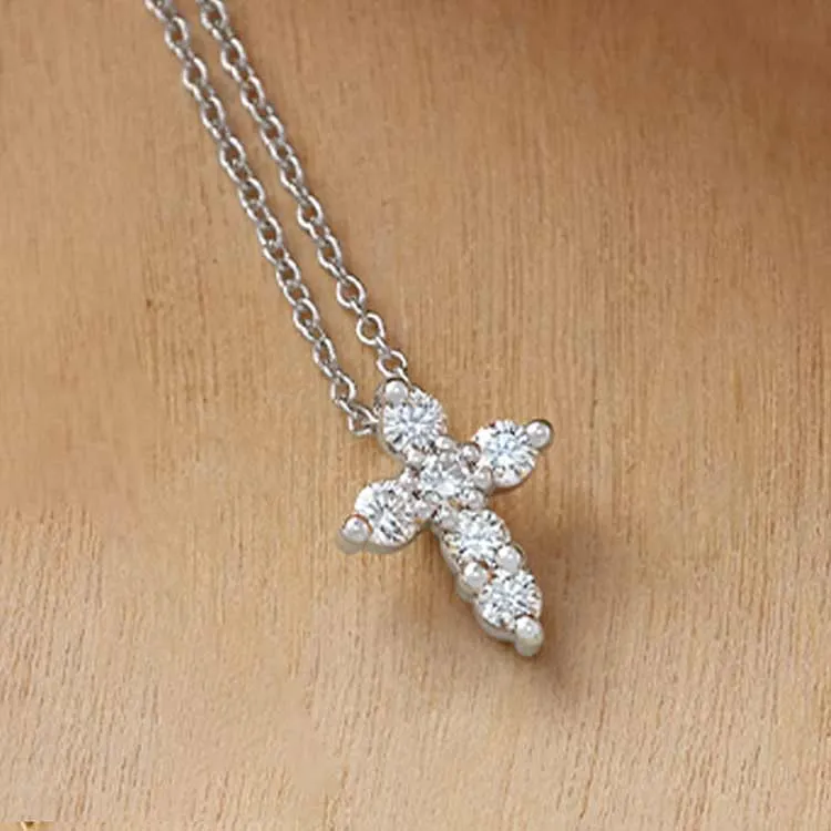 Diamond Cross Necklace