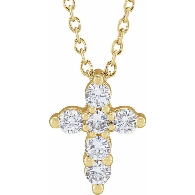 Diamond Cross Necklace