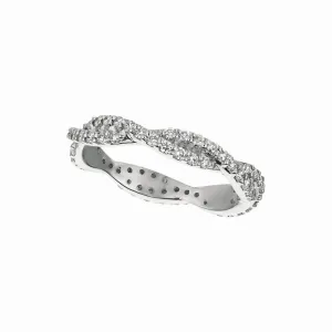 DIAMOND ETERNITY RING 14K GOLD (0.59 CTW)