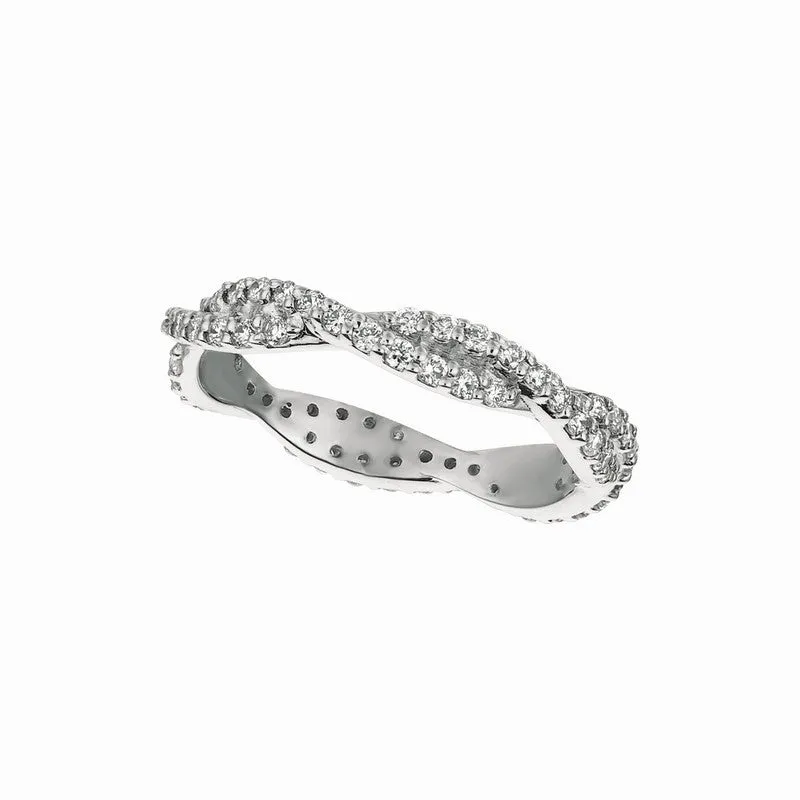 DIAMOND ETERNITY RING 14K GOLD (0.59 CTW)