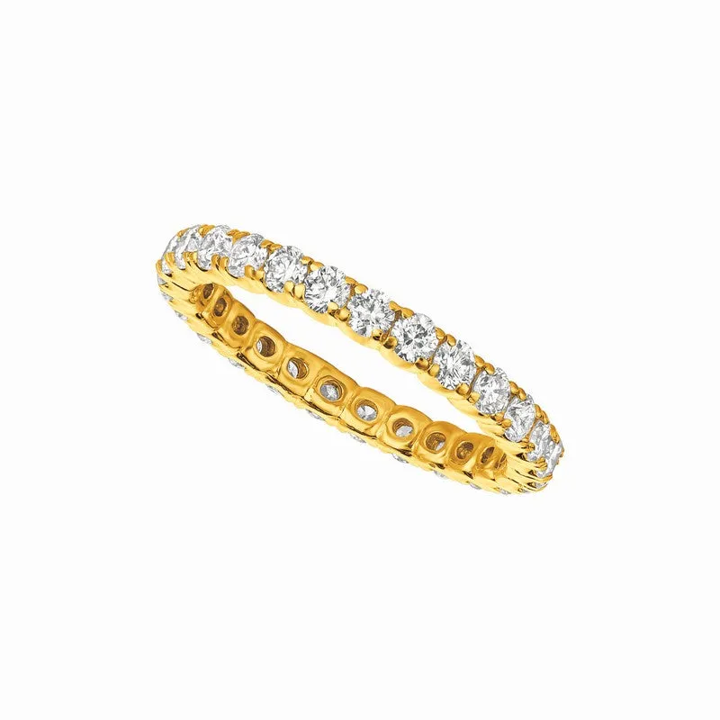 DIAMOND ETERNITY RING 14K GOLD (1.11 CTW)