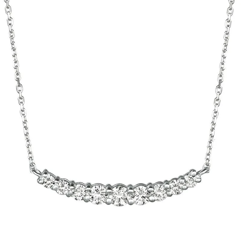DIAMOND NECKLACE 14K GOLD (0.5 CTW) 16