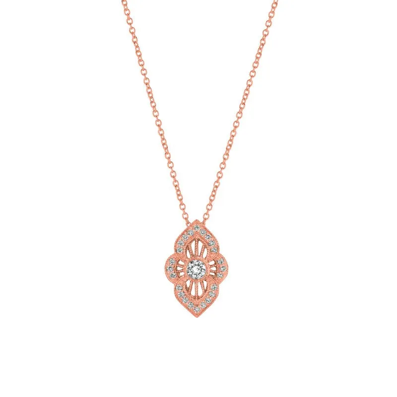 DIAMOND NECKLACE 14K GOLD (0.5 CTW) 8