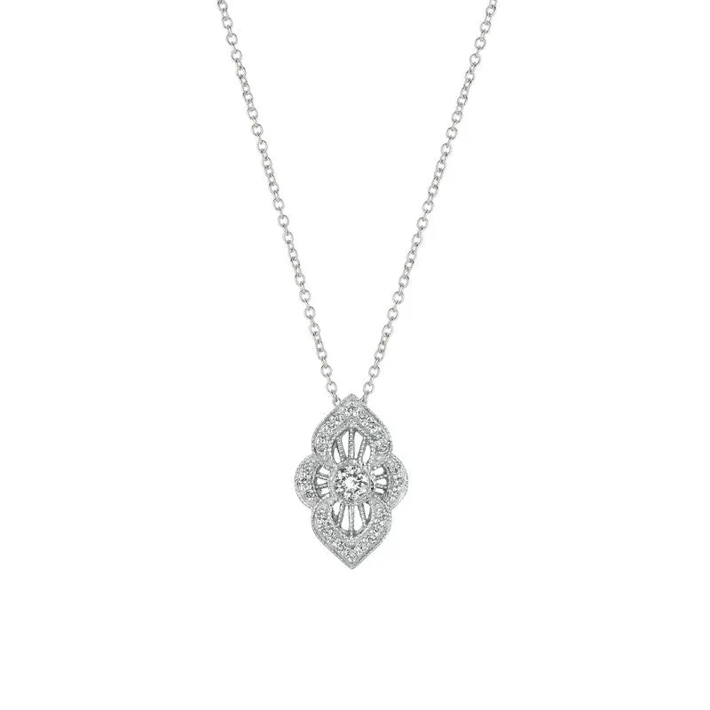 DIAMOND NECKLACE 14K GOLD (0.5 CTW) 8