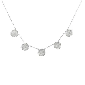 DIAMOND NECKLACE 14K GOLD (1 CTW) 7