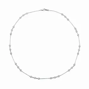 DIAMOND NECKLACE 14K GOLD (2.1 CTW)