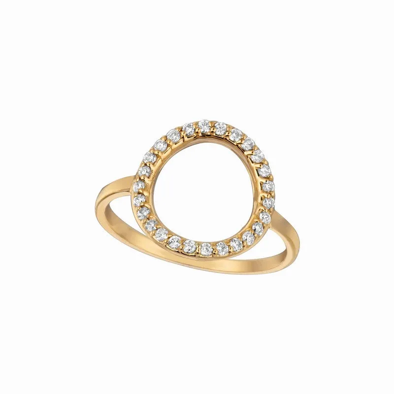 DIAMOND RING 14K GOLD (0.25 CTW) 7