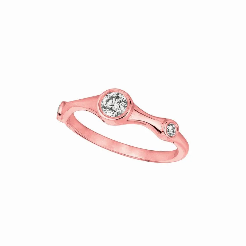 DIAMOND RING 14K GOLD (0.31 CTW)