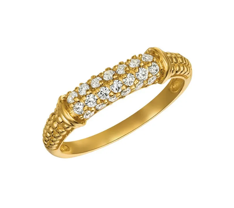 DIAMOND RING 14K GOLD (0.5 CTW) 24