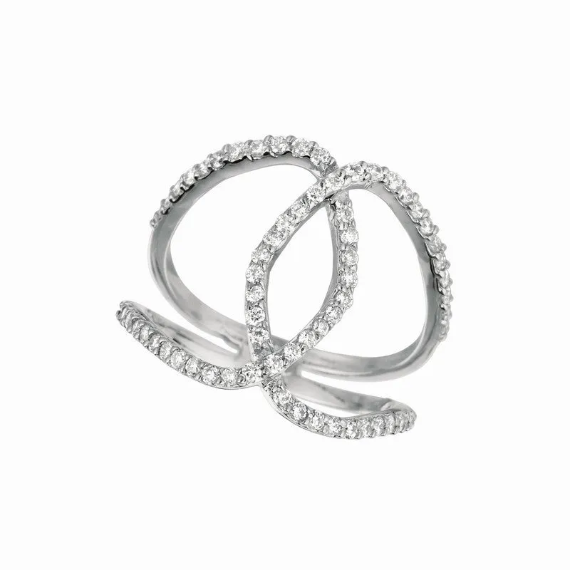 DIAMOND RING 14K GOLD (0.53 CTW)