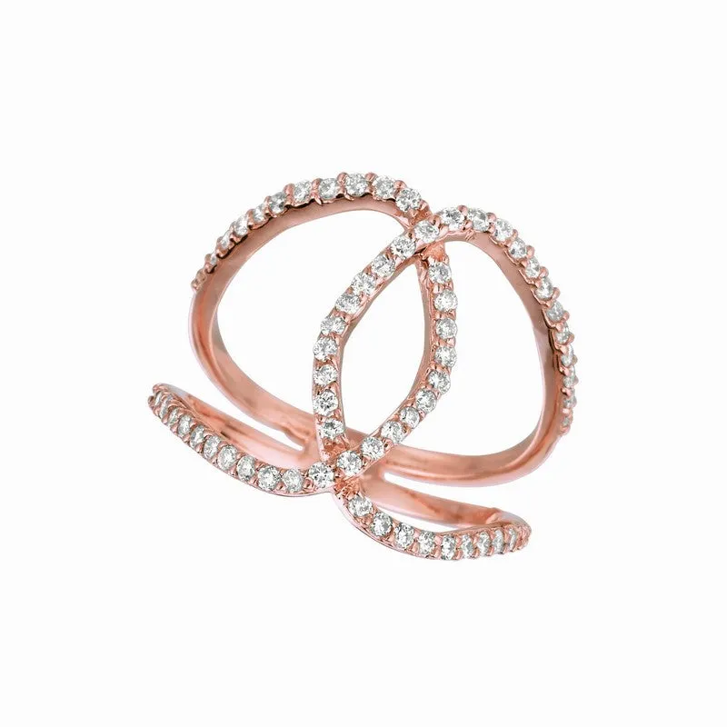 DIAMOND RING 14K GOLD (0.53 CTW)