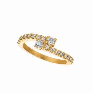 DIAMOND RING 14K GOLD (0.55 CTW) 2