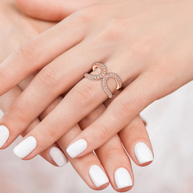 DIAMOND RING 14K GOLD (0.61 CTW) 1