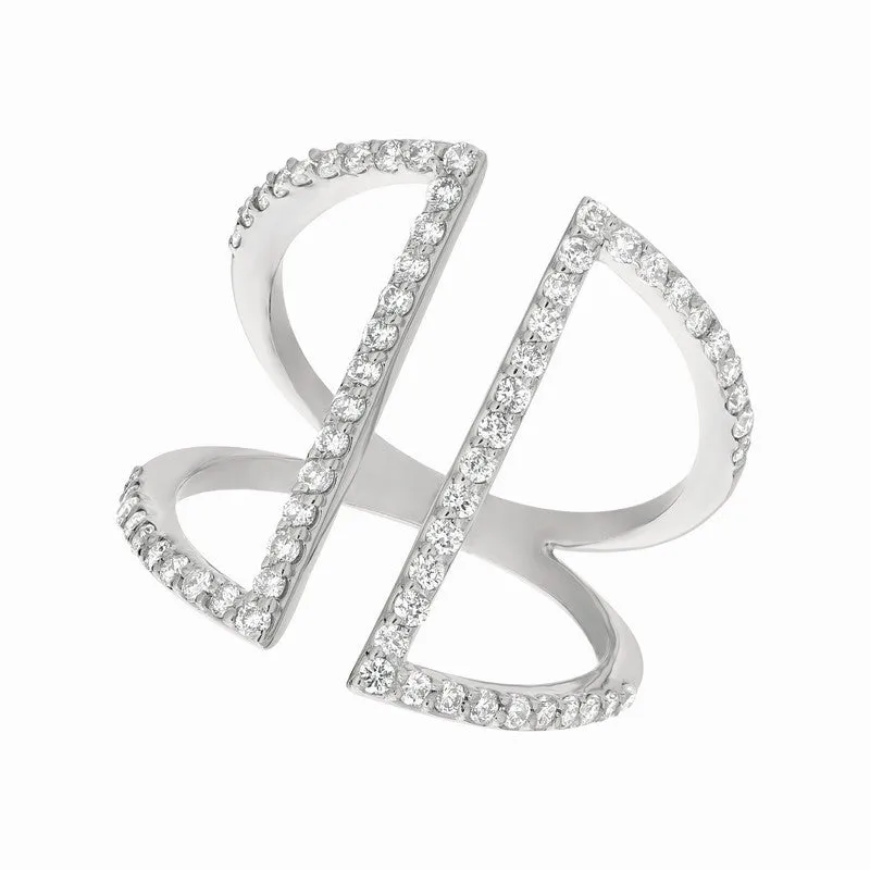 DIAMOND RING 14K GOLD (0.64 CTW) 3