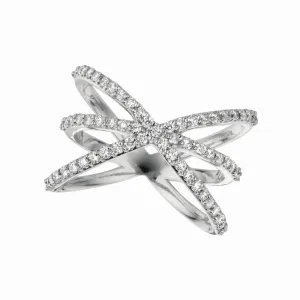 DIAMOND RING 14K GOLD (0.65 CTW)