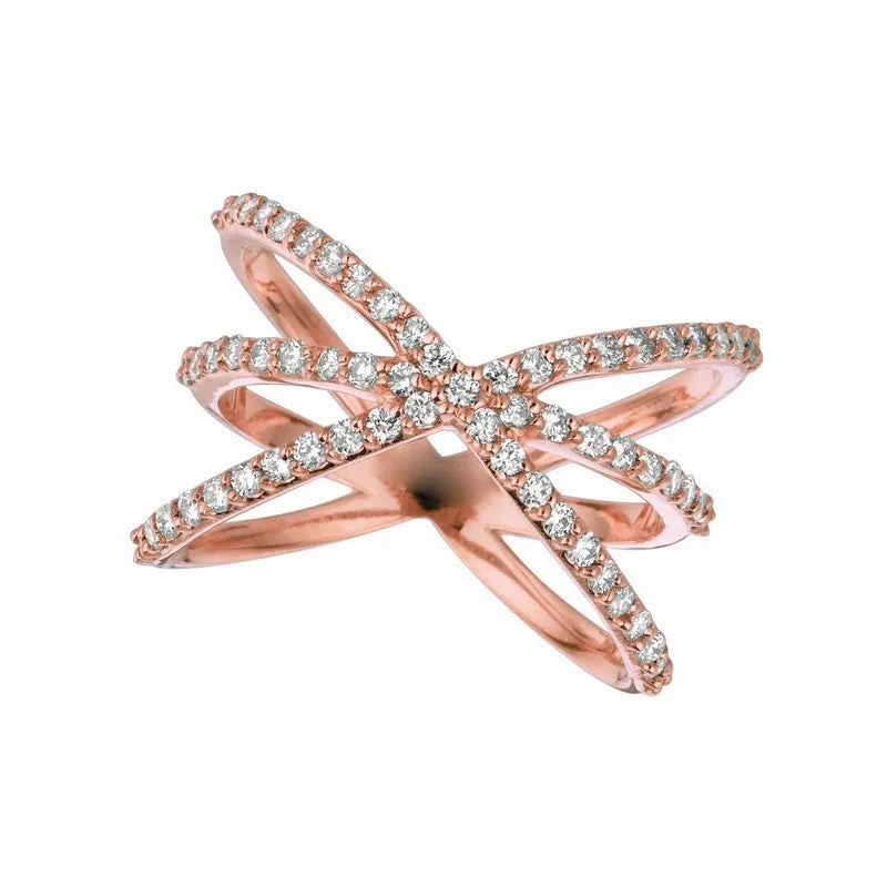 DIAMOND RING 14K GOLD (0.65 CTW)