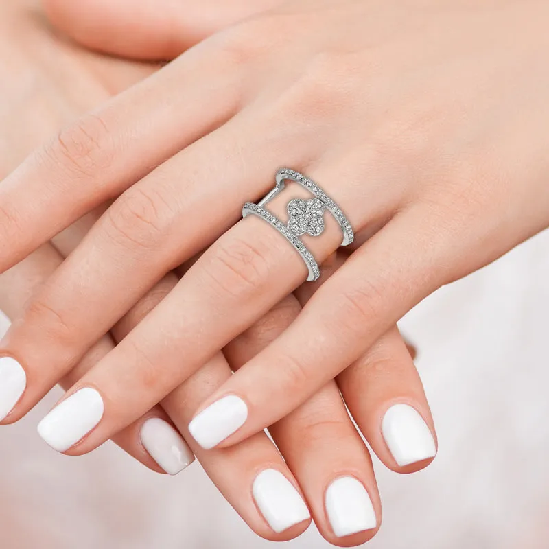 DIAMOND RING 14K GOLD (0.69 CTW)