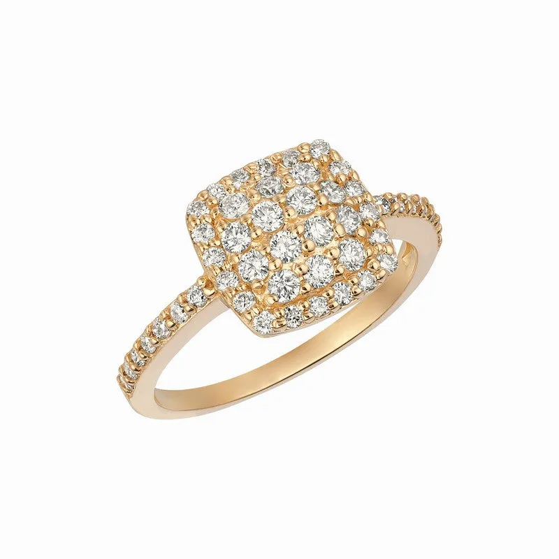 DIAMOND RING 14K GOLD (0.75 CTW) 3