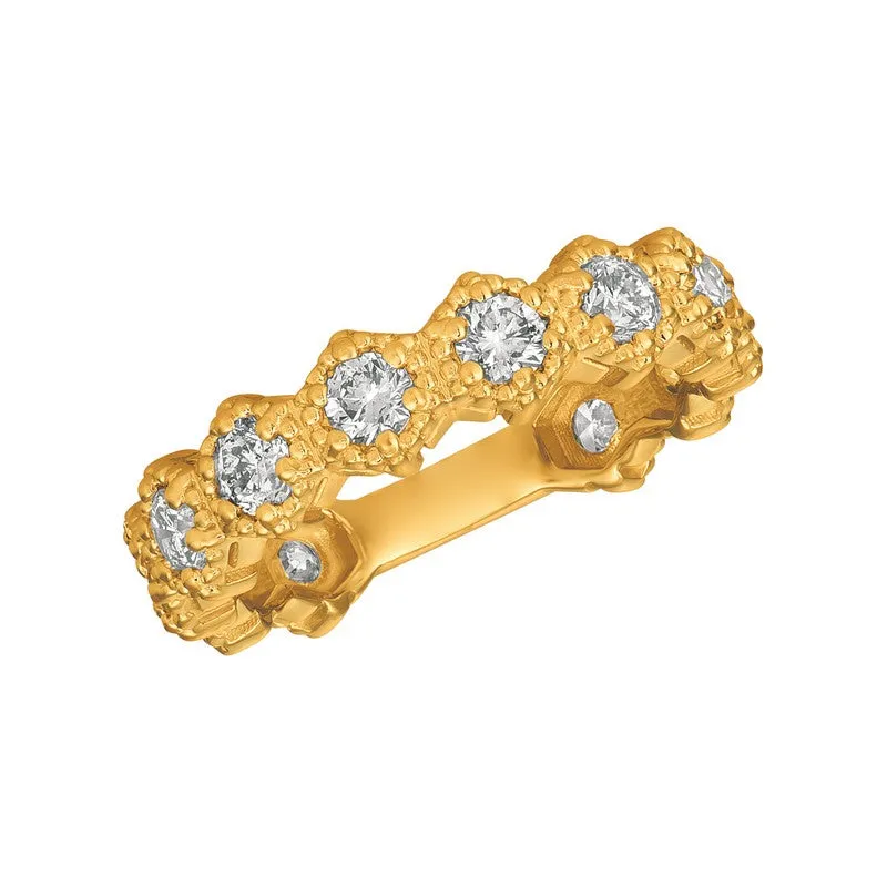 DIAMOND RING 14K GOLD (1.01 CTW) 4