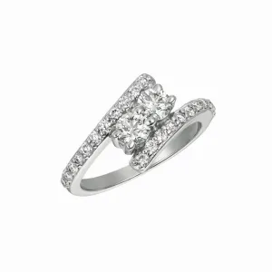 DIAMOND RING 14K GOLD (1.02 CTW) 2