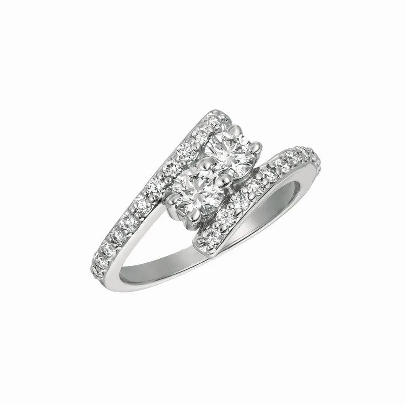 DIAMOND RING 14K GOLD (1.02 CTW) 2