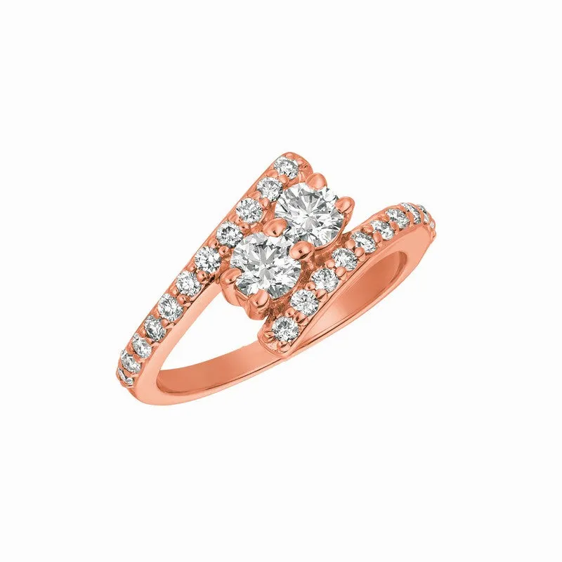DIAMOND RING 14K GOLD (1.02 CTW) 2