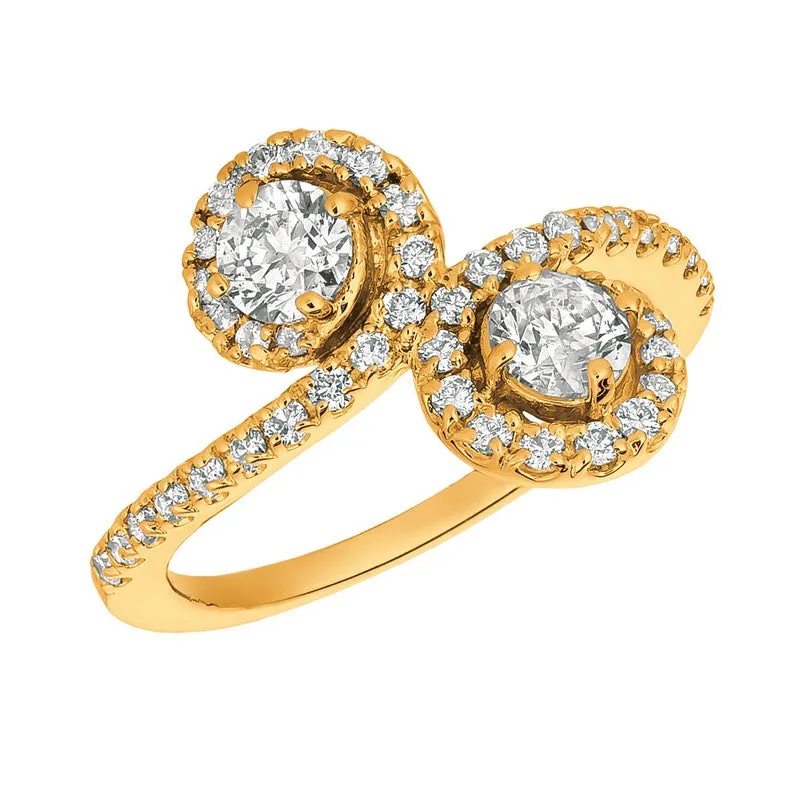DIAMOND RING 14K GOLD (1.25 CTW) 6