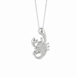 DIAMOND SCORPION NECKLACE 14K GOLD (0.33 CTW)