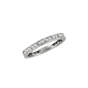 DIAMOND STACK STACKABLE RING BAND 14K GOLD (0.33 CTW)