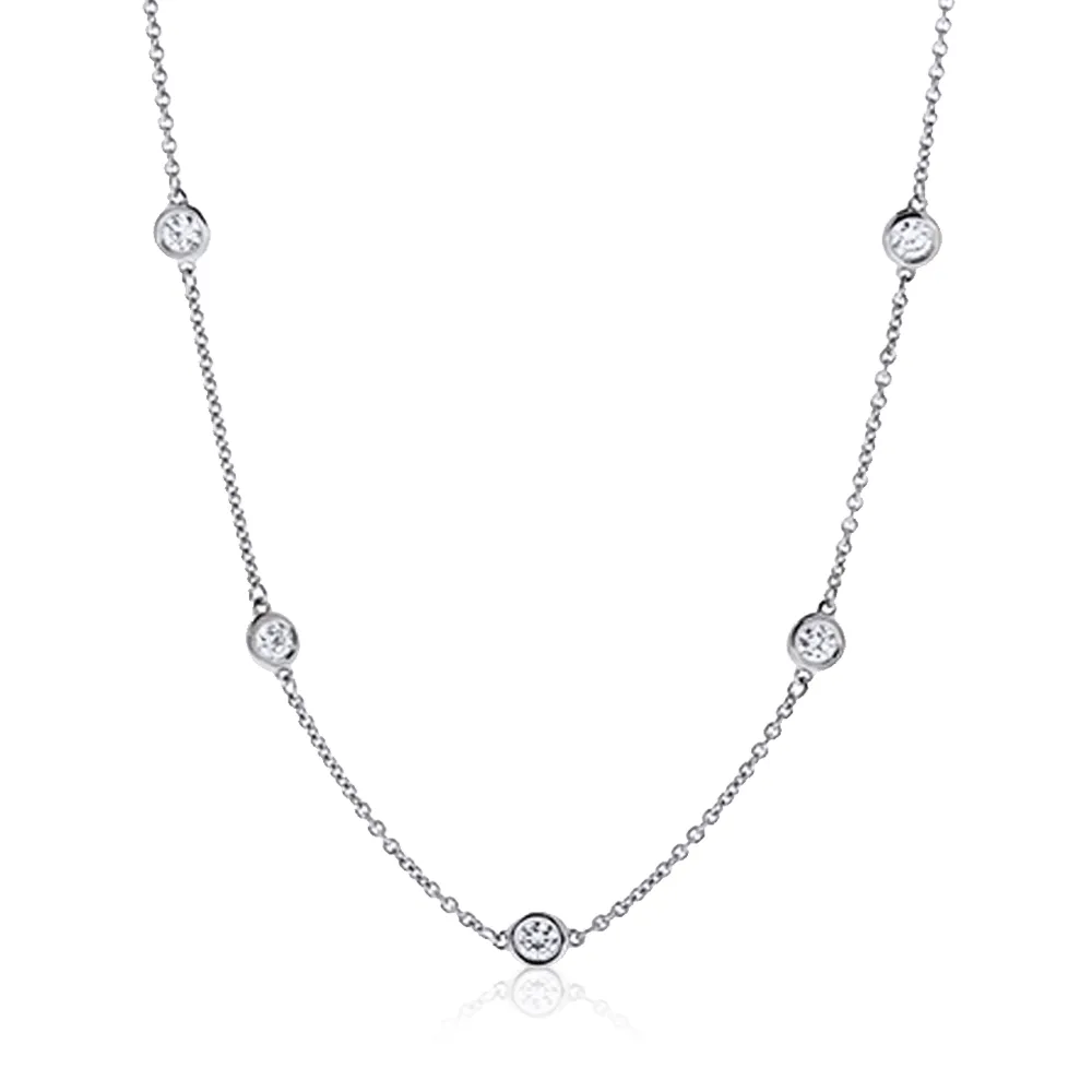 Diamonds By The Yard Style Necklace D.2819